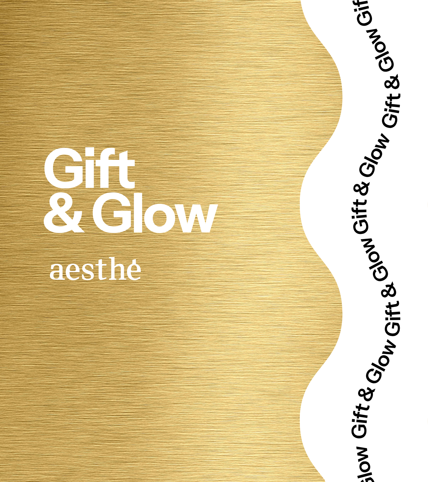 NEW - Carte cadeau aesthe 1 card gold 1