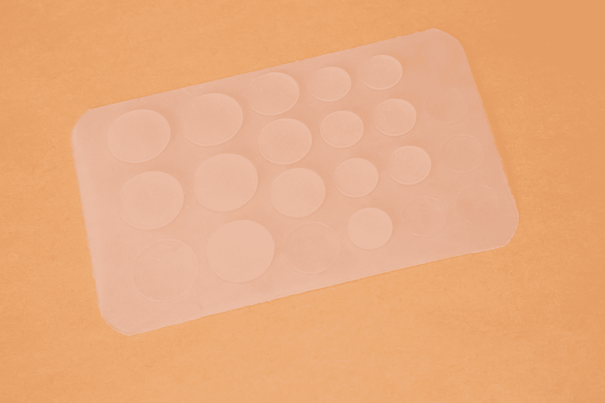 Zoom sur des patchs anti-boutons