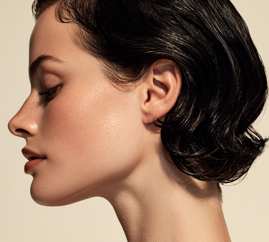 profil d'une femme qui a effectué le soin morpheus 8